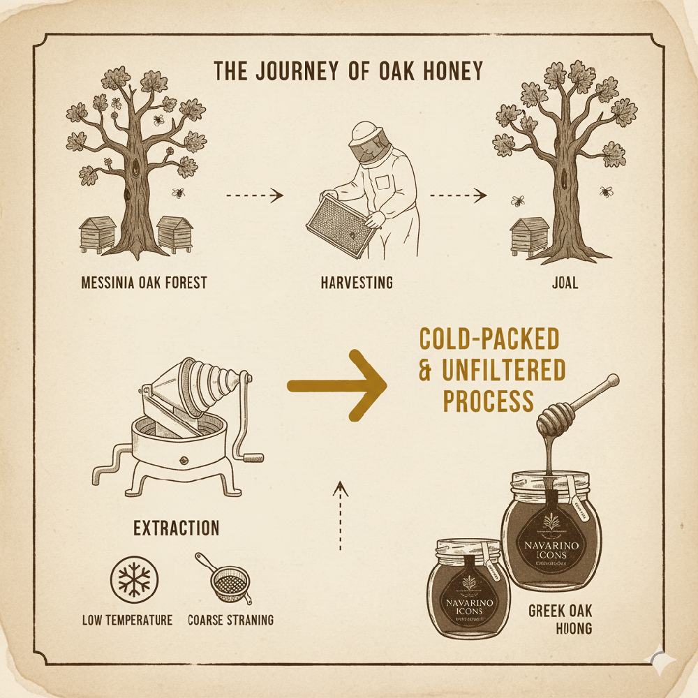 The Journey of Oak Honey
